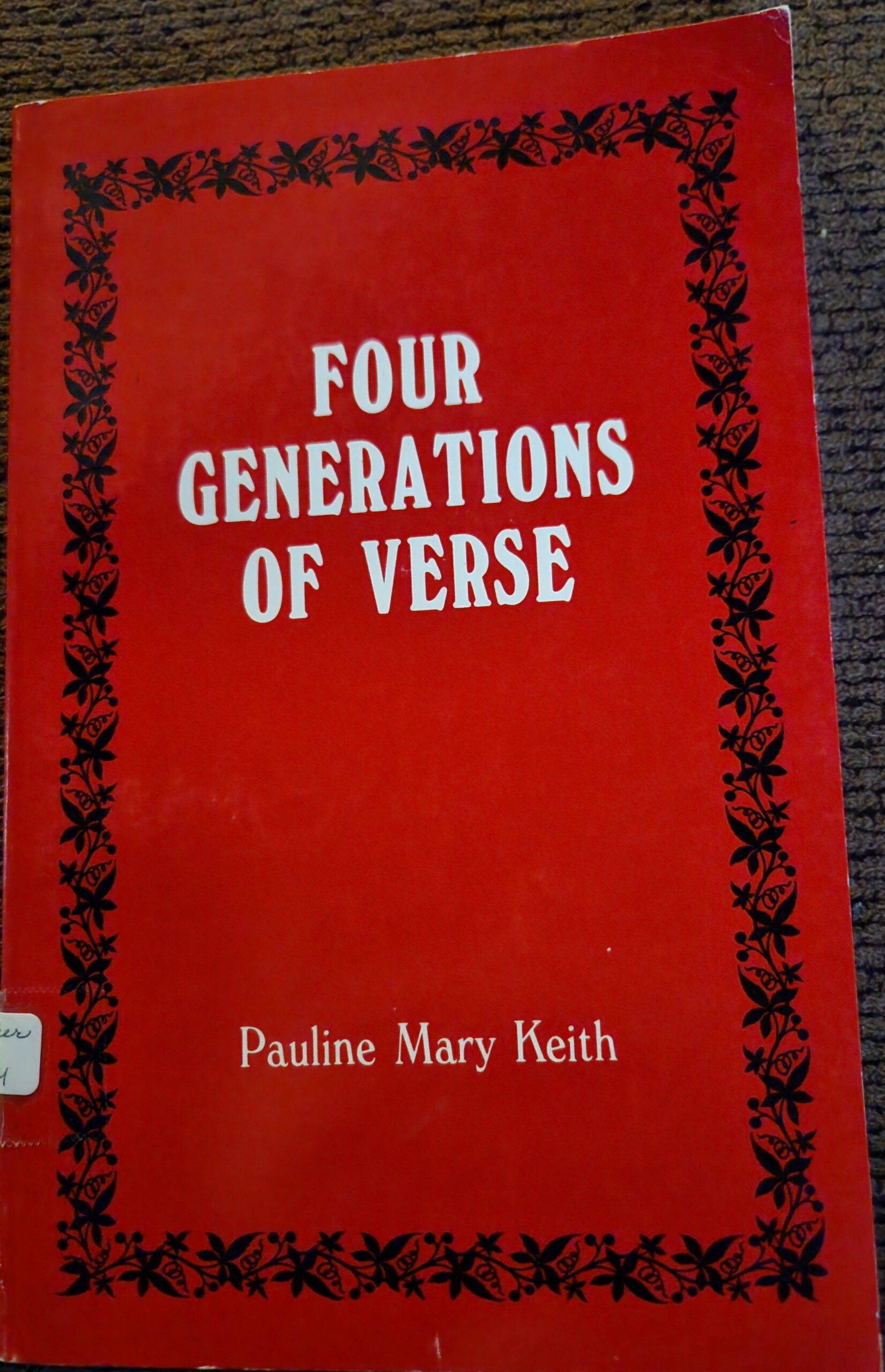 Four Generations Of Verse
